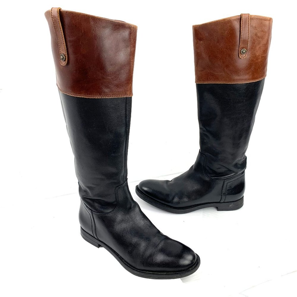 ENZO ANGIOLINI 'Ellerby" Leather Riding‎ Boots